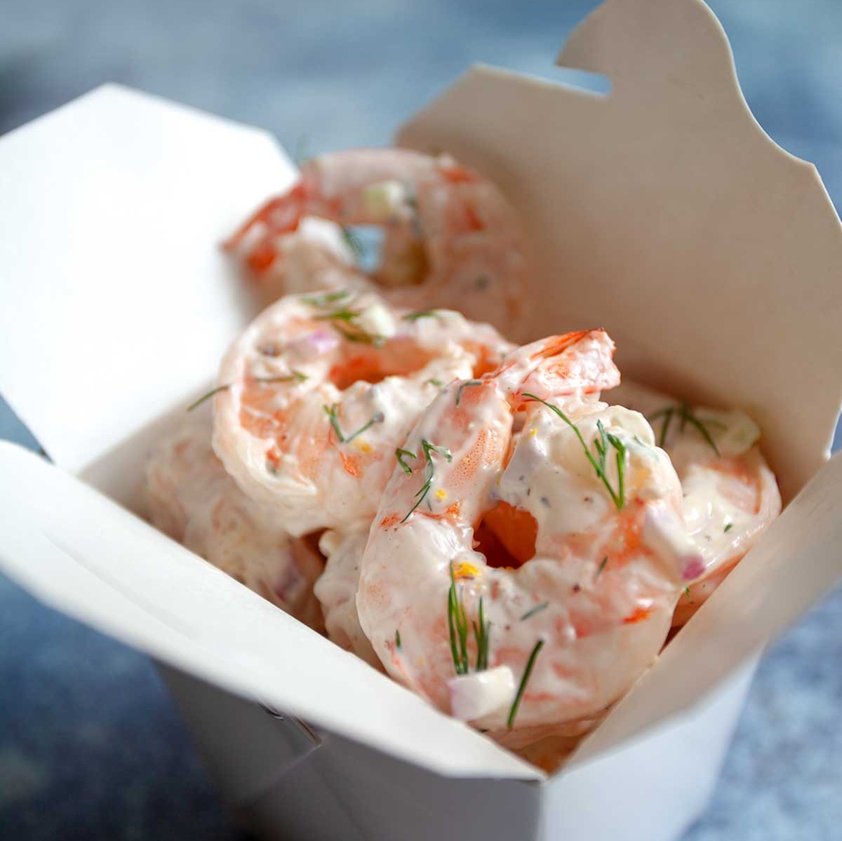 Roasted Shrimp Salad