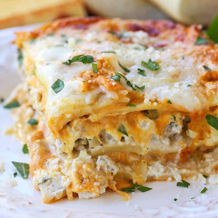 Pumpkin Lasagna