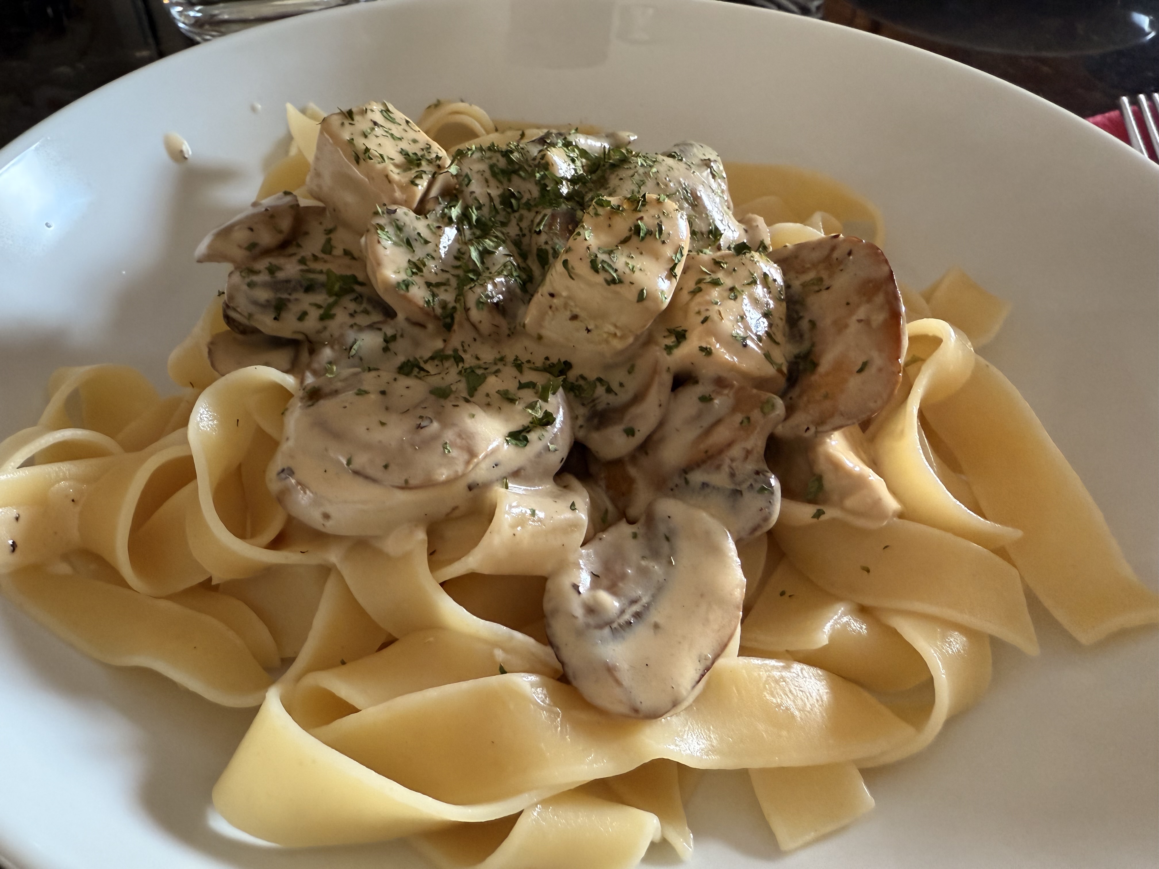 Mushroom Stroganoff
